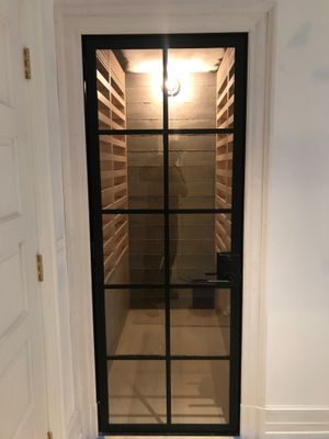 Wine cellar door